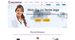 Desktop Screenshot of klinikjoydental.com